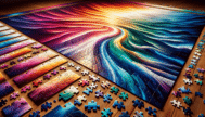 Gradient Jigsaw Puzzles