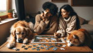 Jigsaw Puzzling with Pets