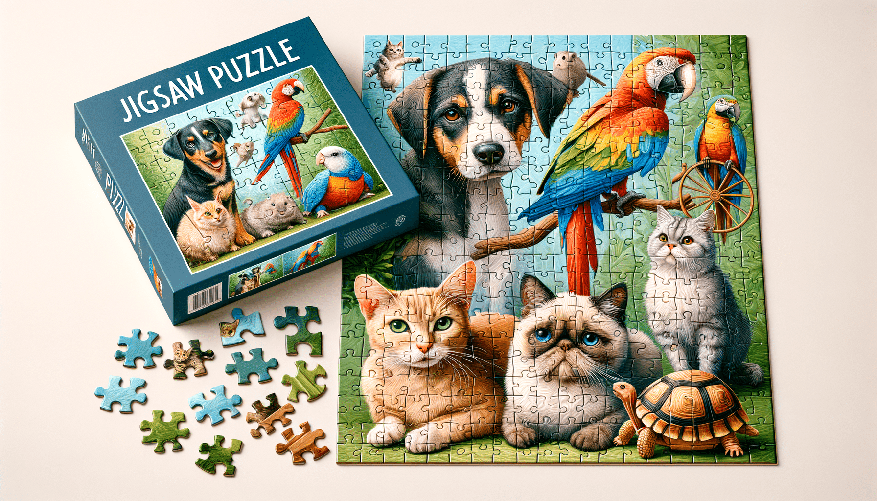 When Your Pet Becomes a Puzzle Piece: Funny Stories and Photos - Jigsaw Game