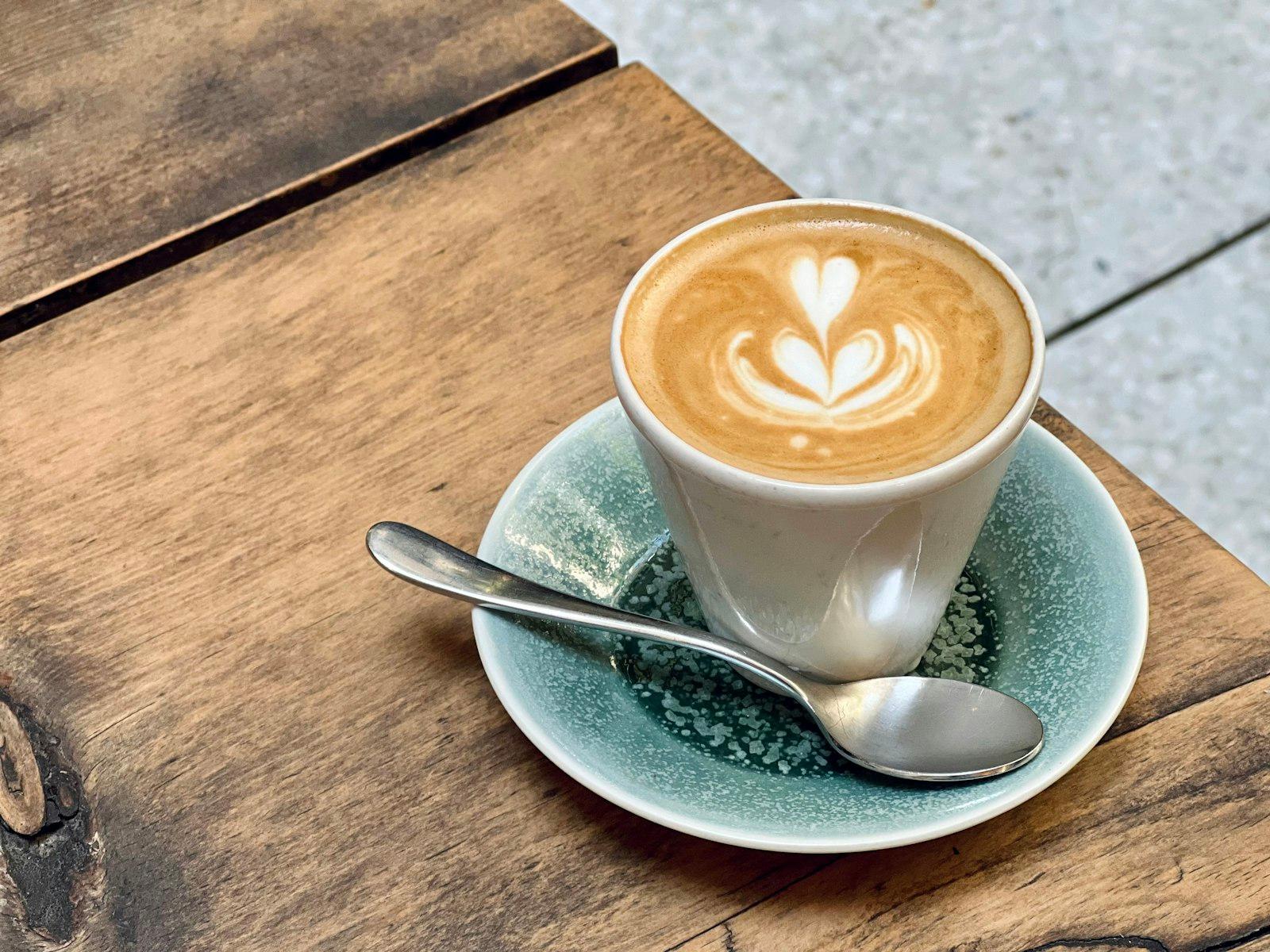 A Cappuccino With Foam Art jigsaw puzzle preview