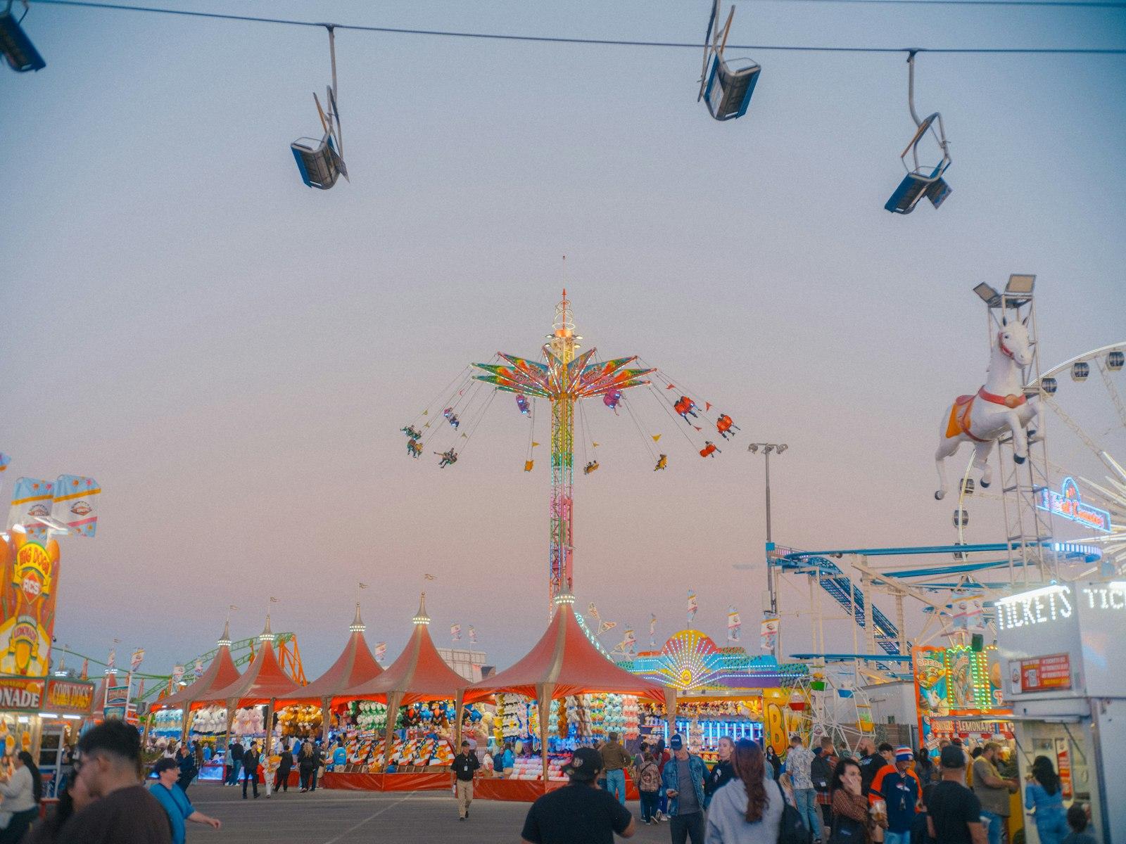 A Carnival Filled With Lots Of People And Carnival jigsaw puzzle preview