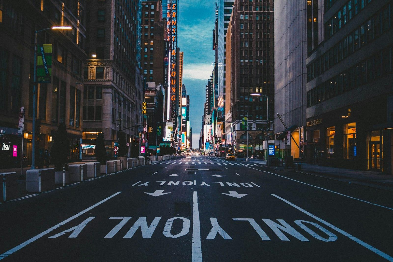 A Deserted Times Square During The Coronavirus Loc jigsaw puzzle preview
