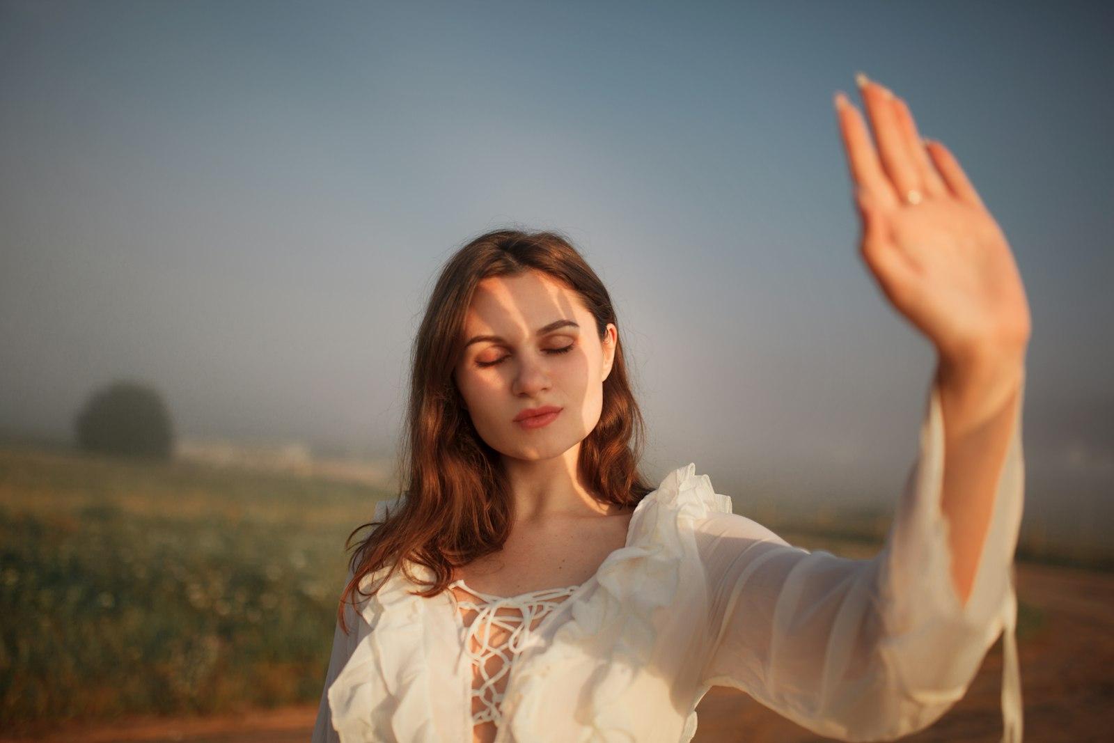 A Girl In A Field jigsaw puzzle preview