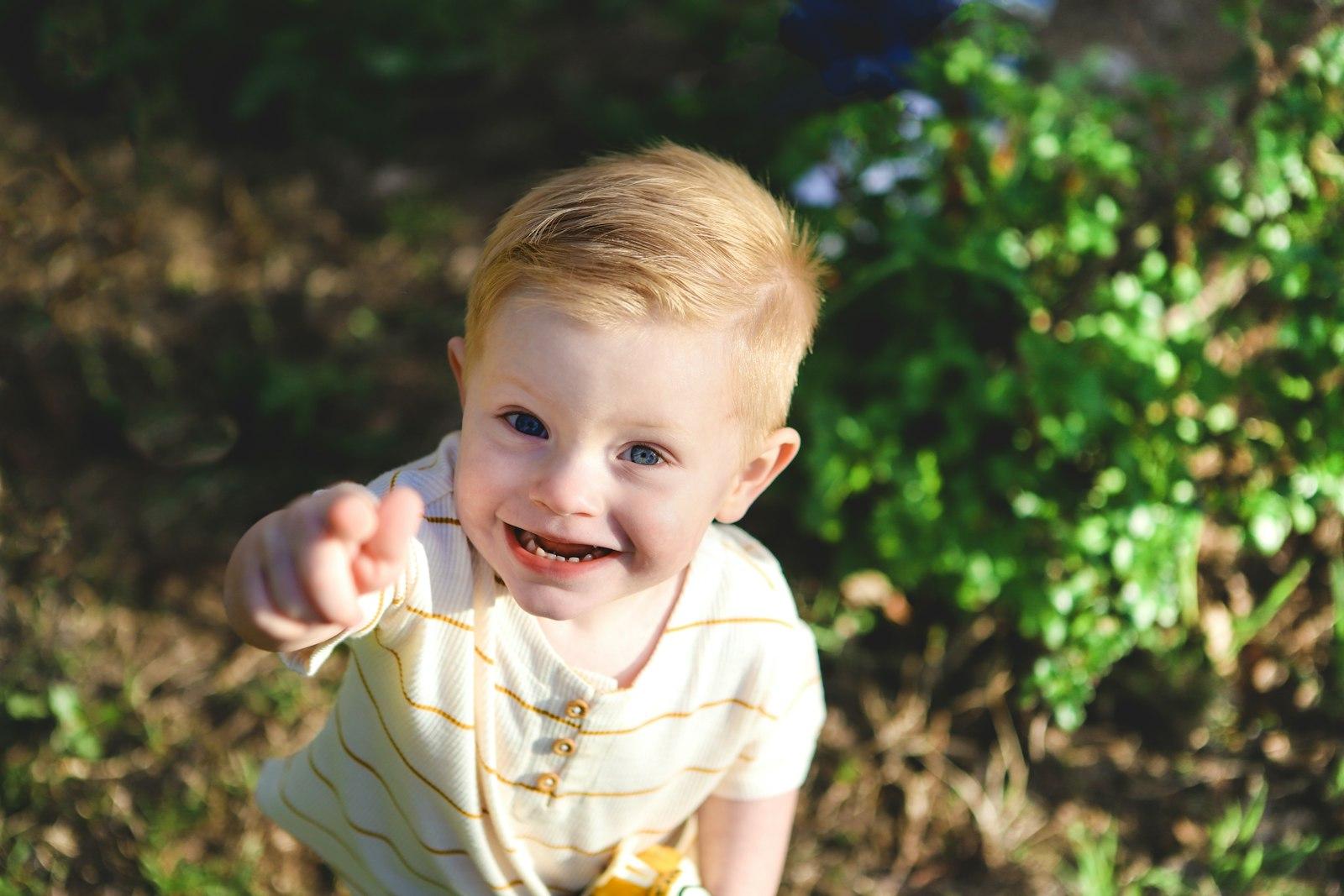 A Little Boy That Is Sitting In The [UNK] jigsaw puzzle preview