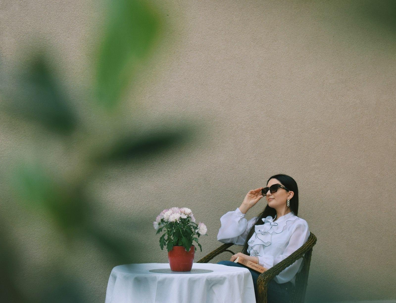 A Person Sitting At A Table jigsaw puzzle preview