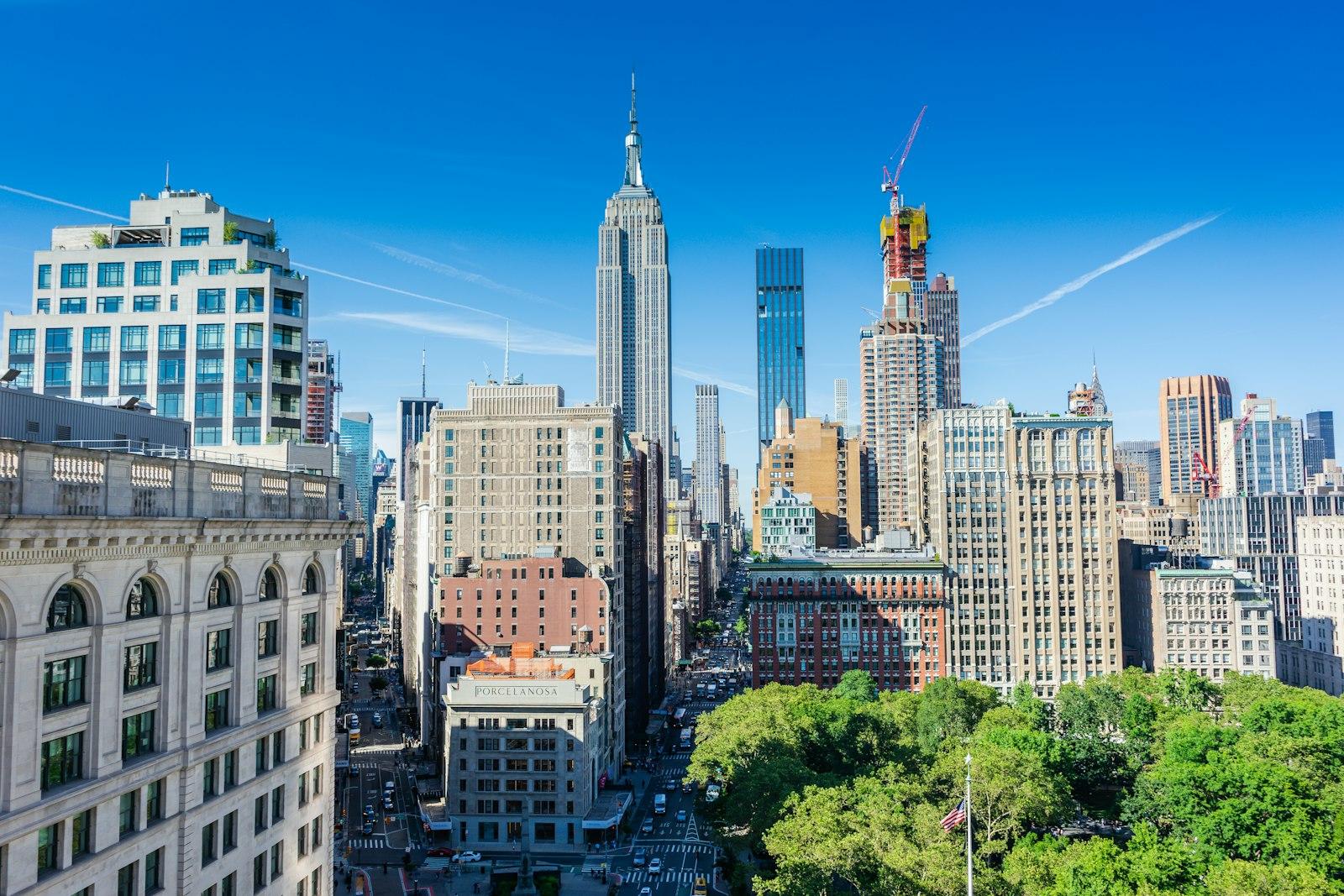 A View From Within The Flatiron Building Looking O jigsaw puzzle preview