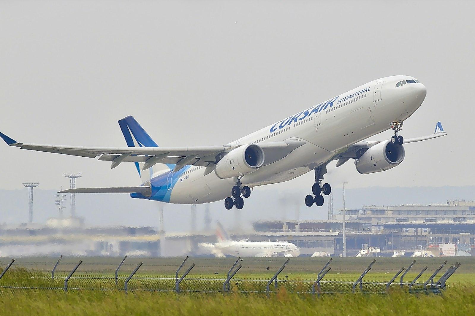 A330 Of Corsair Taking Off jigsaw puzzle preview