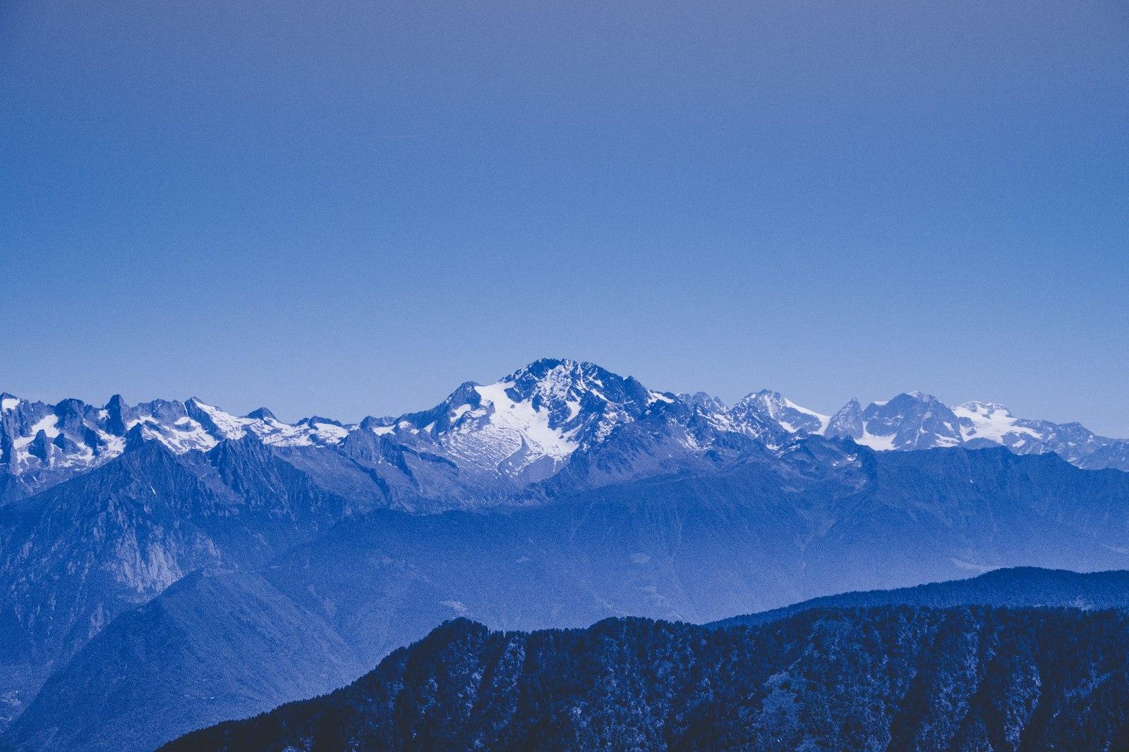 Aerial Photography Of Glacier Mountains jigsaw puzzle preview