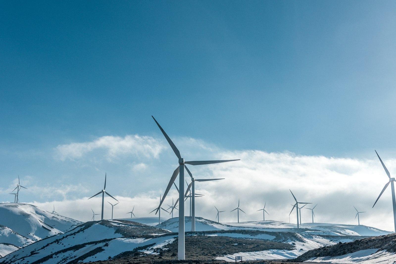 All Wind Turbines Side By Side Producing Pure Elec jigsaw puzzle preview