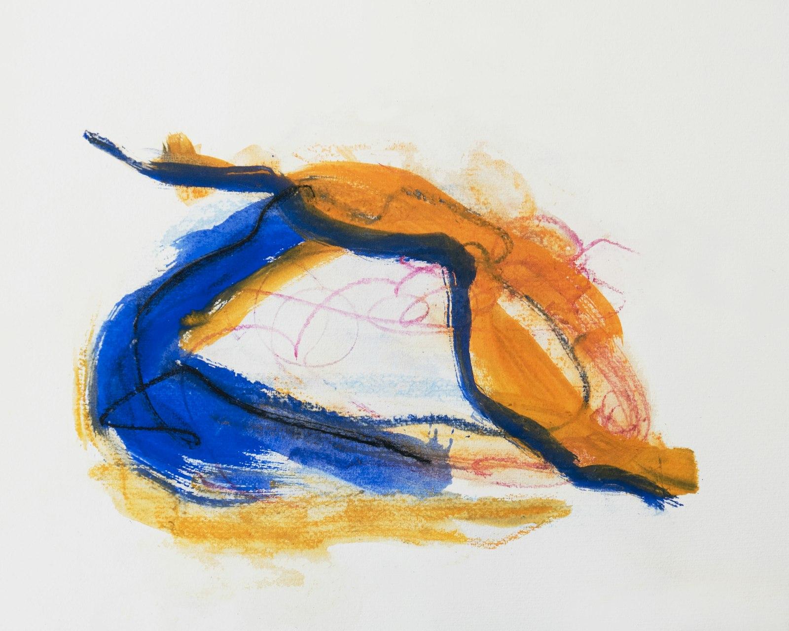 An Abstract Painting In Free And Colorful jigsaw puzzle preview