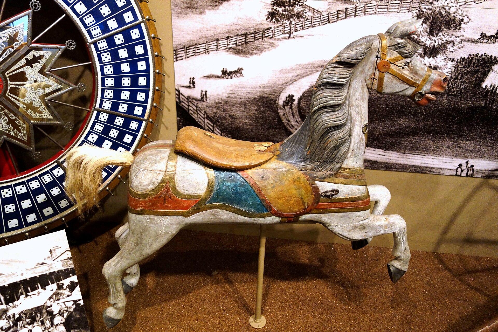 Antique Carousel Horse jigsaw puzzle preview