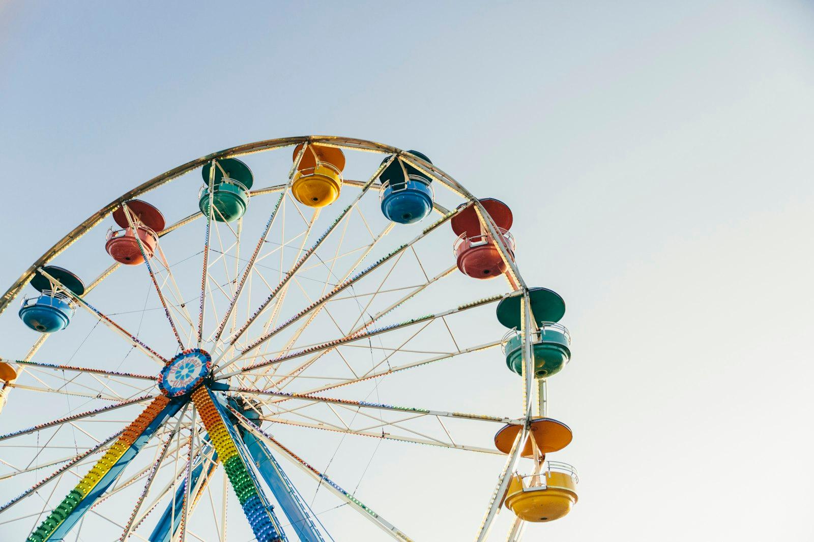 Assorted-Color Ferriswheel Photography jigsaw puzzle preview
