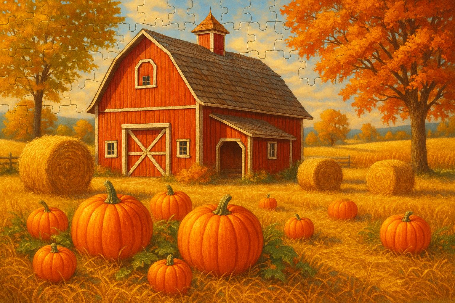 Harvest Barn jigsaw puzzle preview