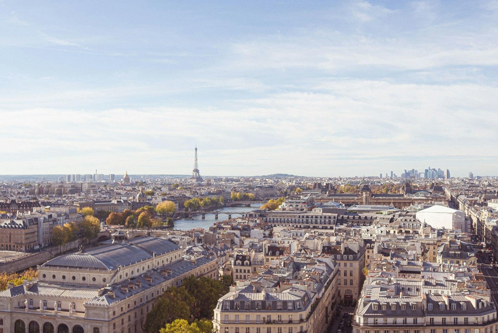 Autumn In Paris. Panorama From 160m jigsaw puzzle preview