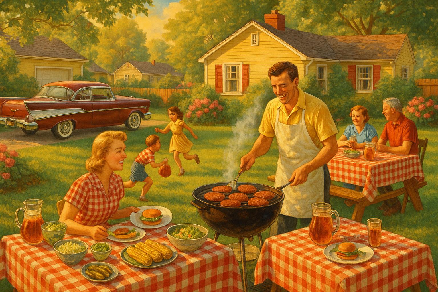 Backyard Cookout jigsaw puzzle preview