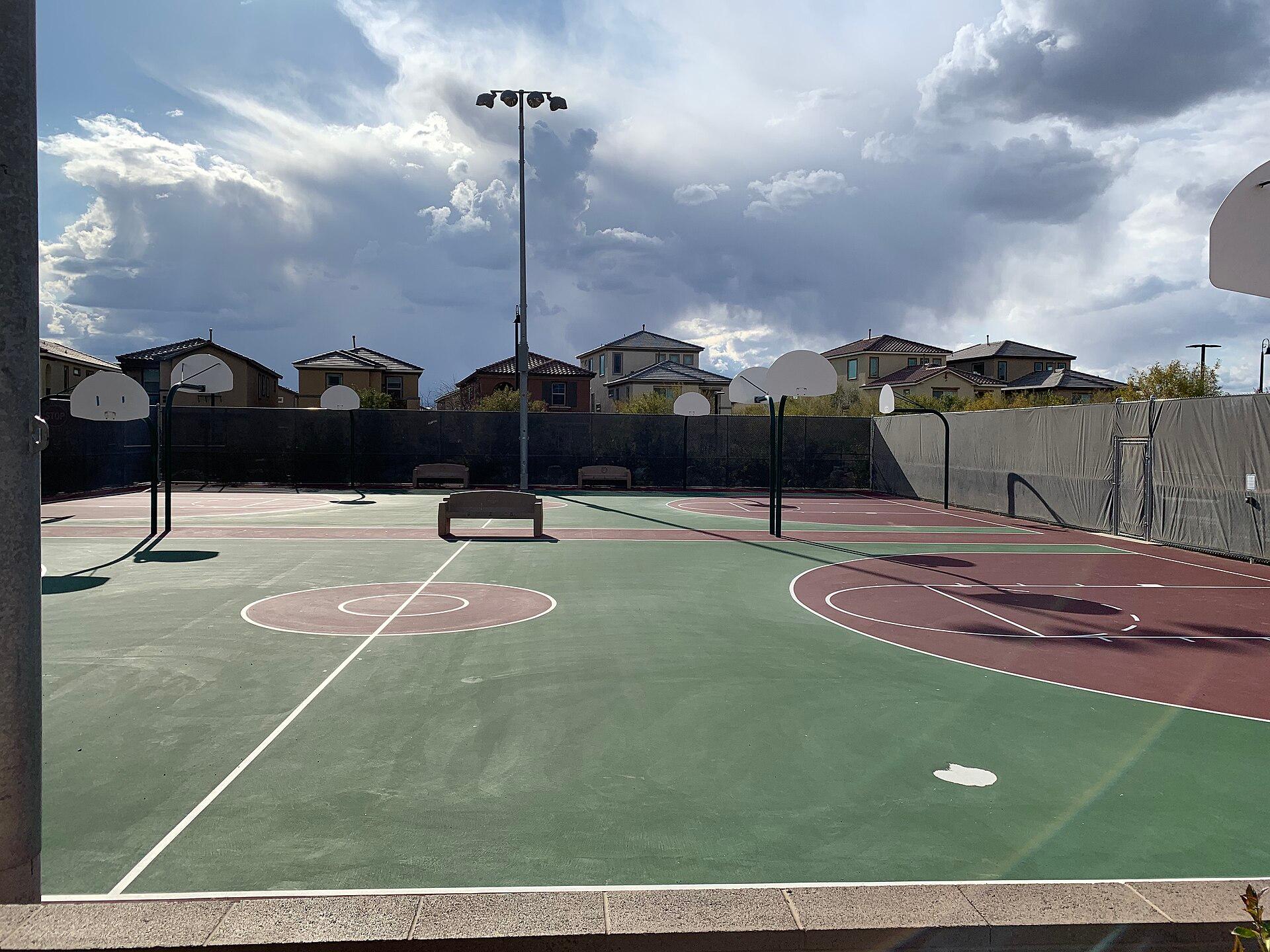 Basketball Court jigsaw puzzle preview