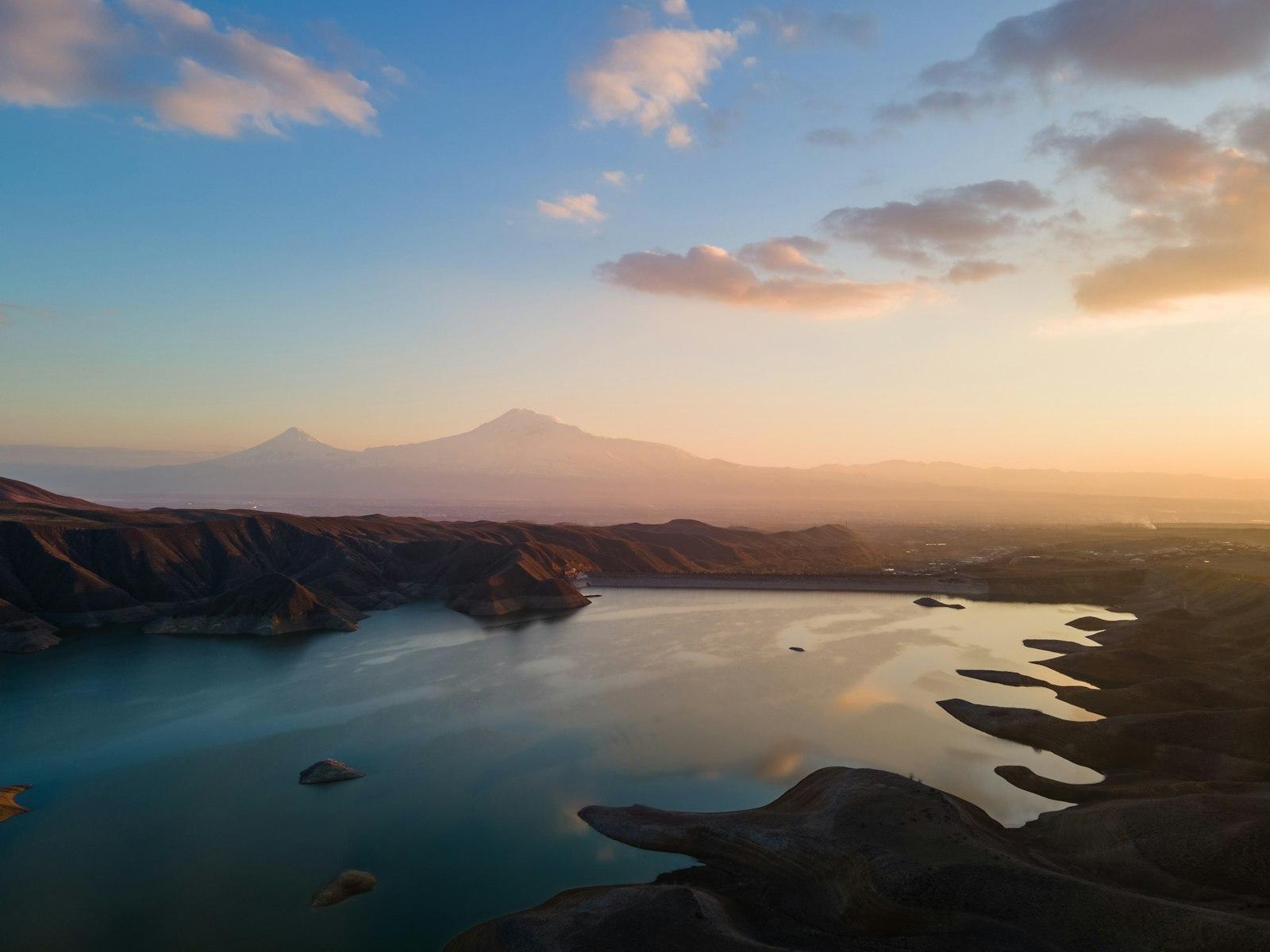 Beautiful View Of Ararat Mountain And Azat Reservo jigsaw puzzle preview