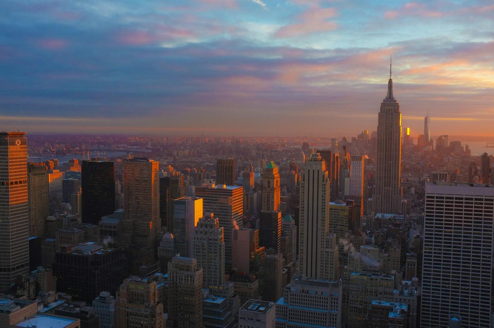 Bird'S Eye Photography Of High Rise Buildings jigsaw puzzle preview