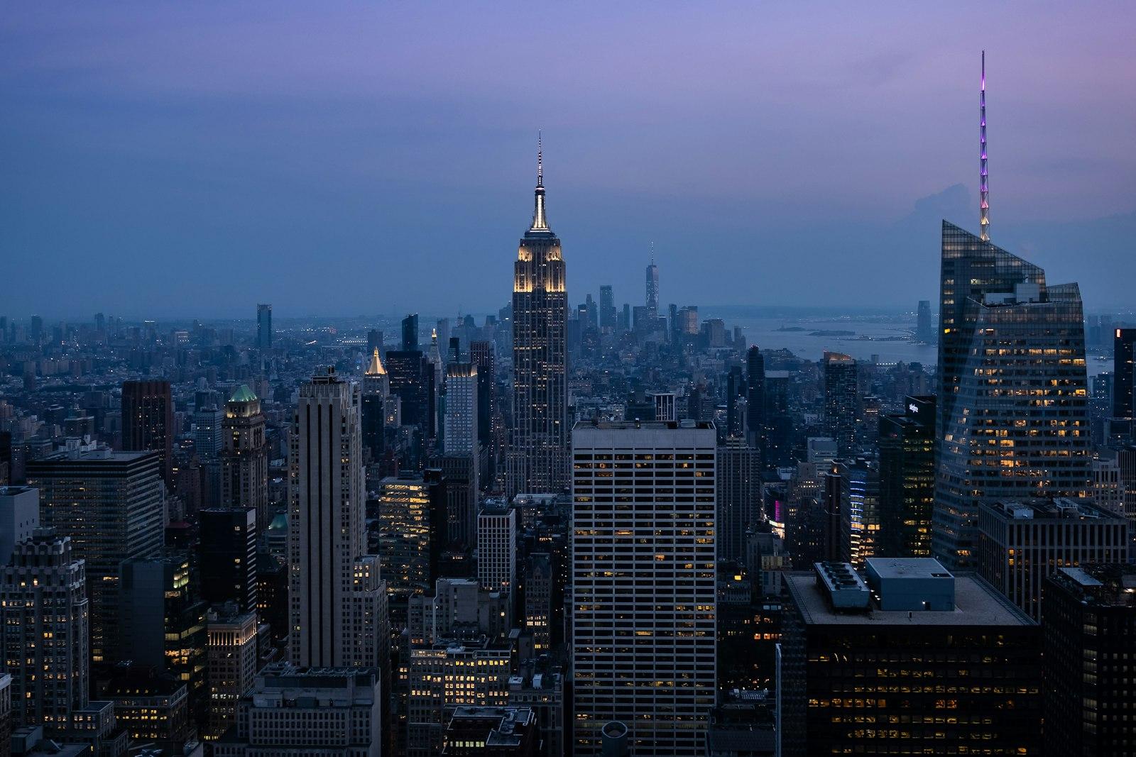 Birds Eye Photograph Of High Rise Buildings jigsaw puzzle preview