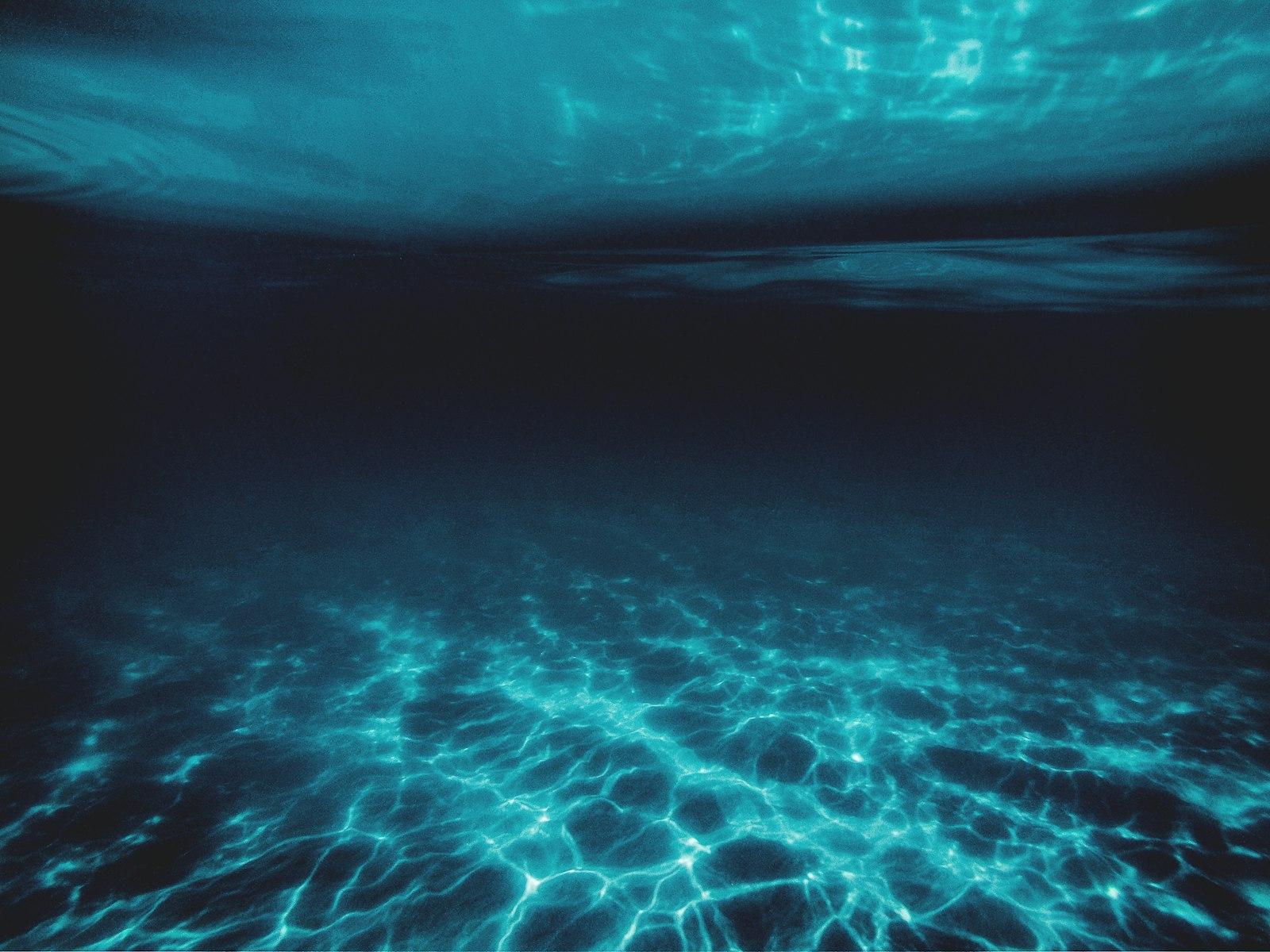 Blue Water With White Bubbles jigsaw puzzle preview