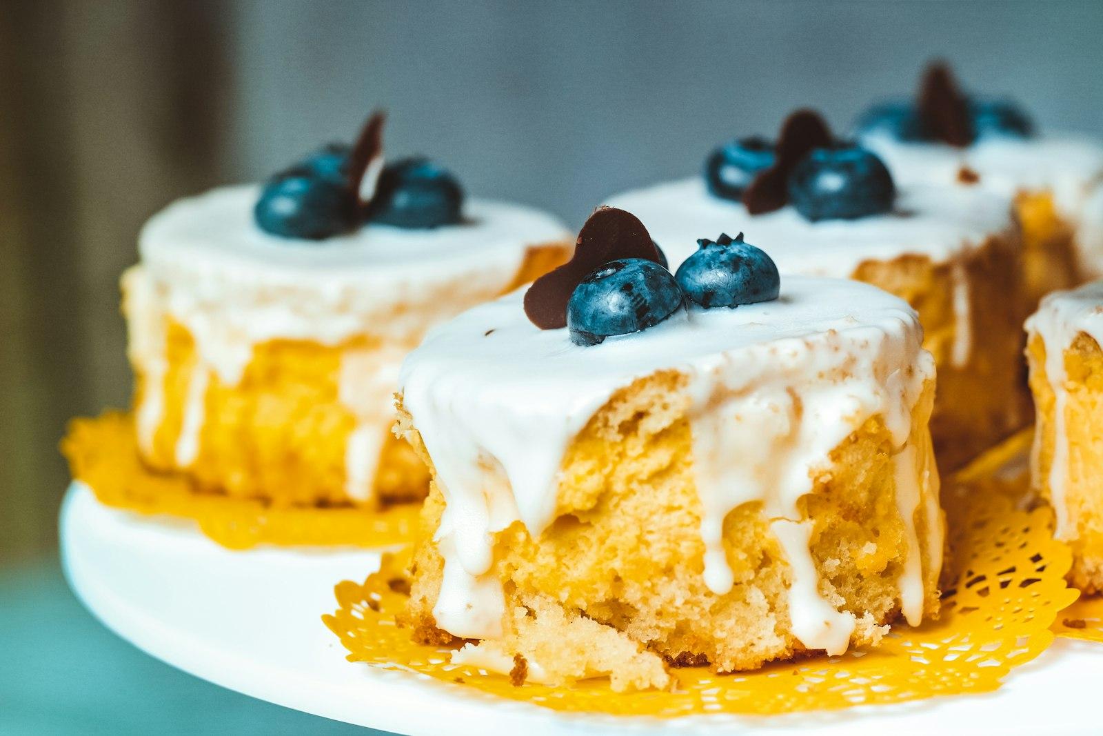 Blueberry Scones With Frosting jigsaw puzzle preview