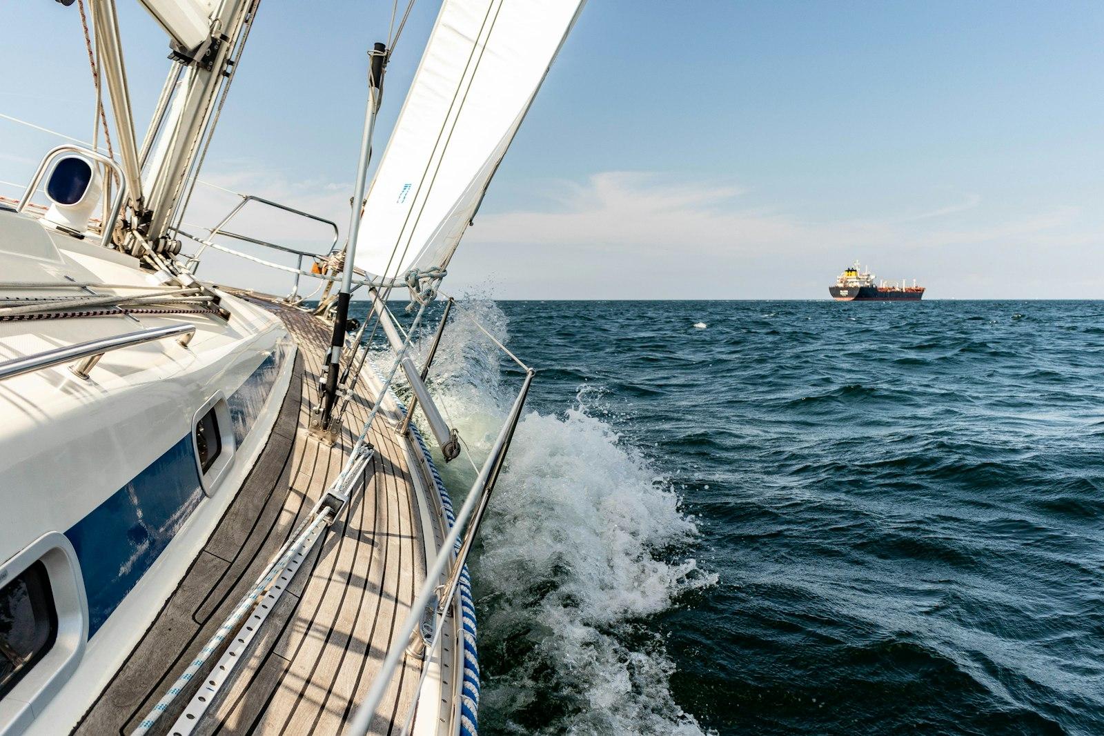 Boat On Ocean jigsaw puzzle preview