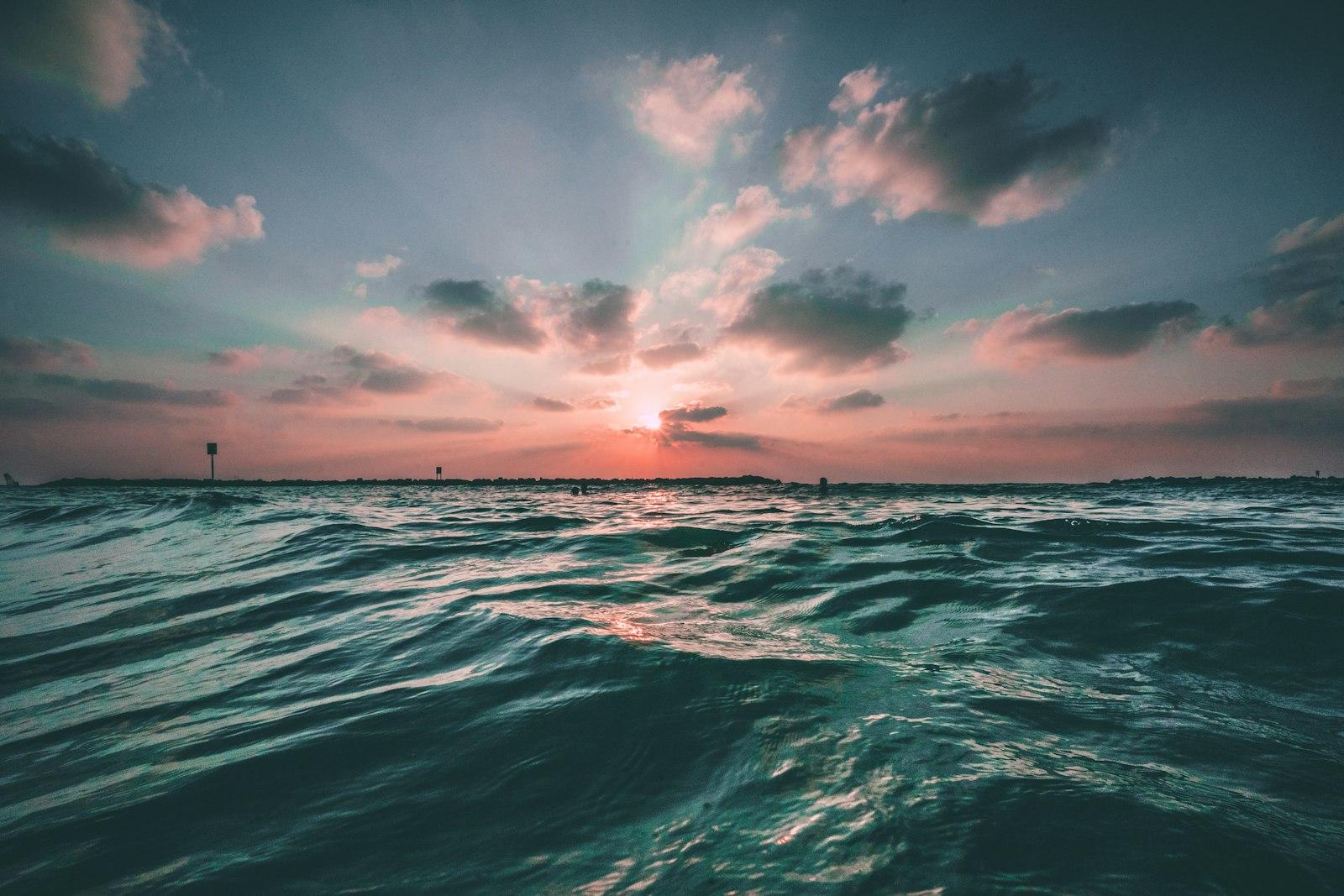 Body Of Water During Golden Hour jigsaw puzzle preview