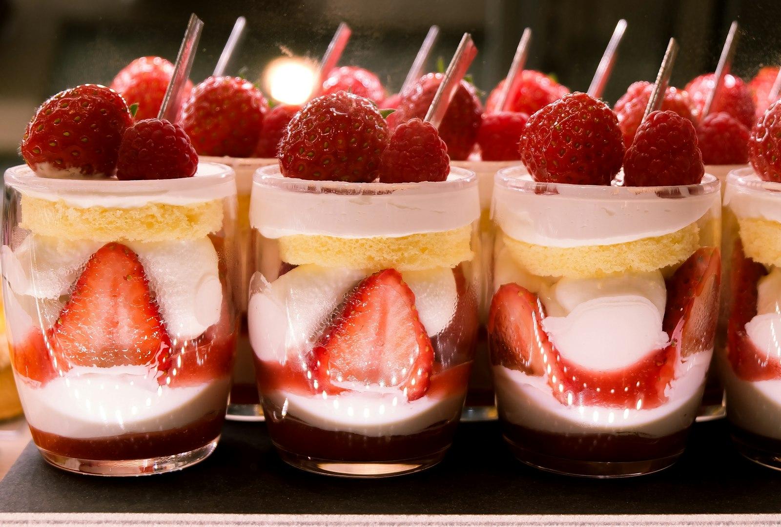 Bottled Strawberry Cake jigsaw puzzle preview