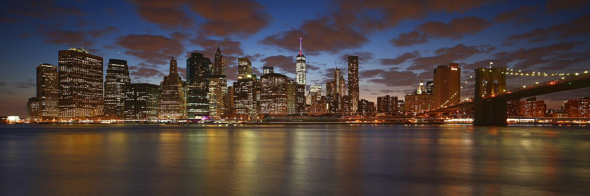 Brooklyn Bridge Evening jigsaw puzzle preview