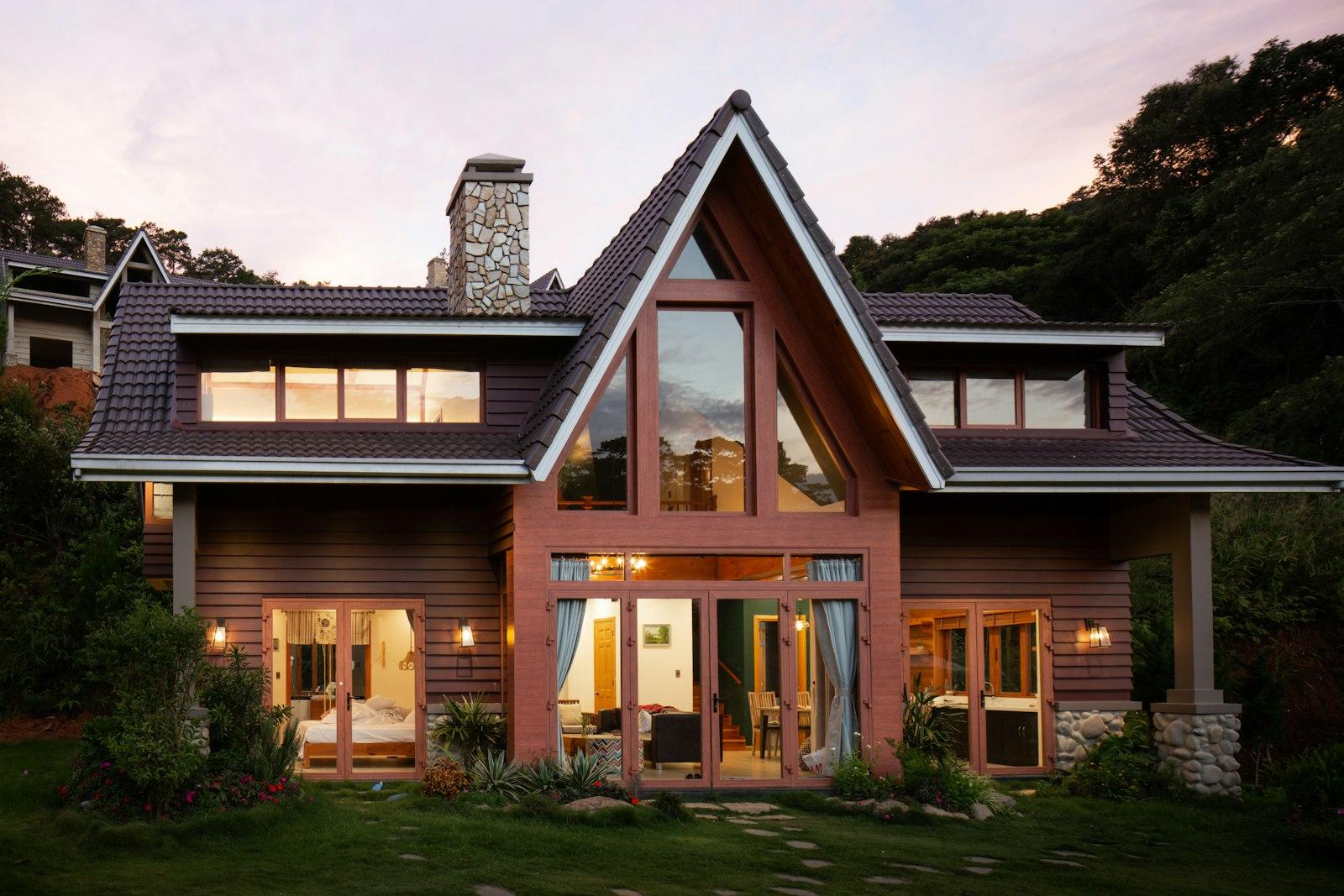 Brown And Black House jigsaw puzzle preview