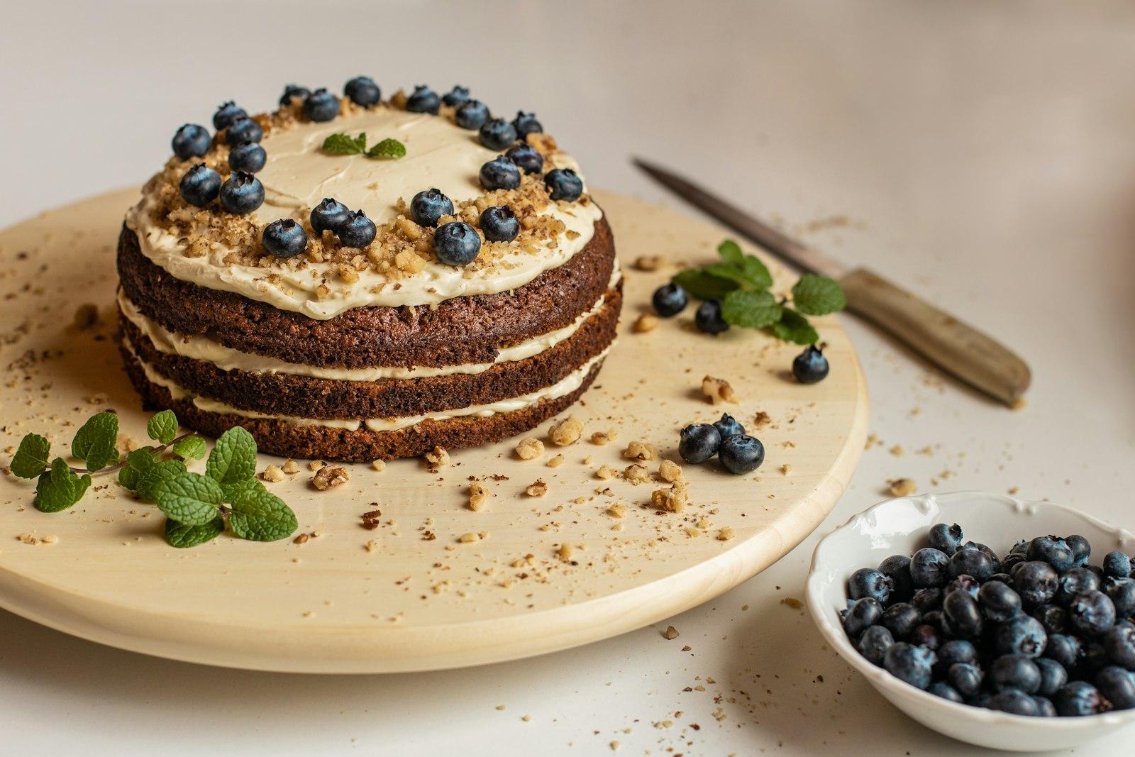 Brown And White Cake On White Ceramic Plate jigsaw puzzle preview