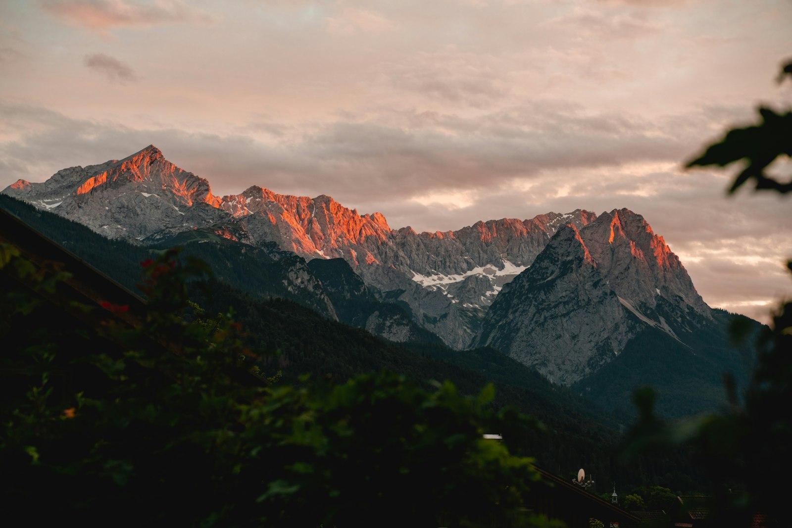 Brown And White Mountain Under Cloudy Sky During D jigsaw puzzle preview