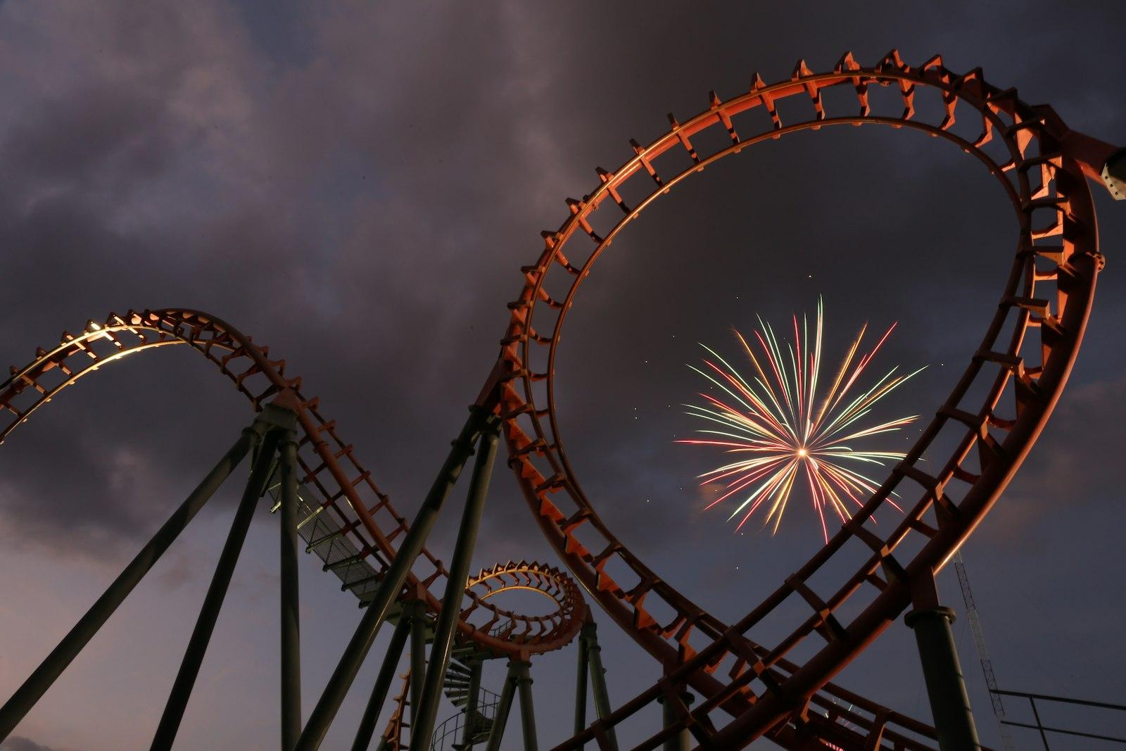 Bumeran Roller Coaster jigsaw puzzle preview