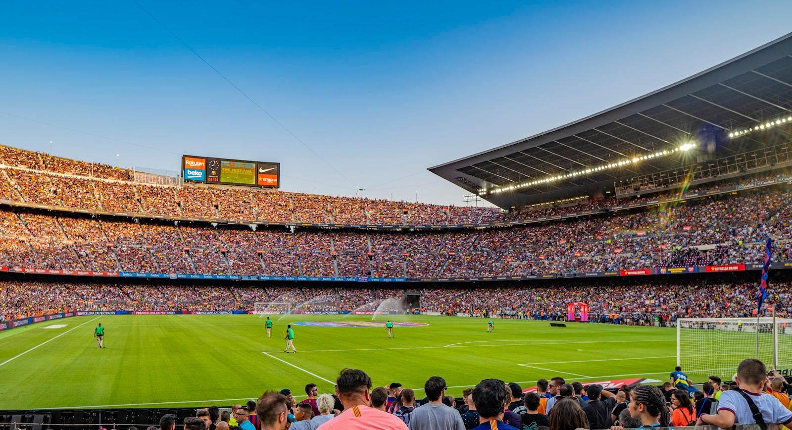 Camp Nou, Barcelona, Spain jigsaw puzzle preview