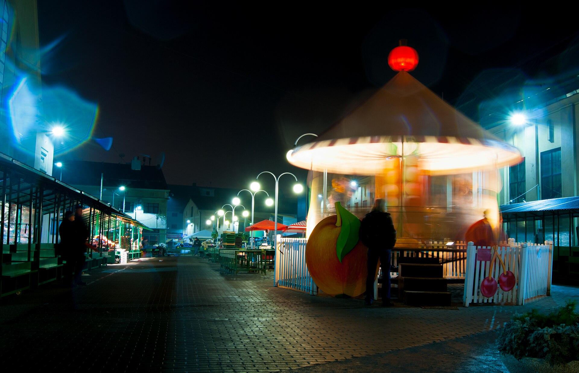 Carousel at Night jigsaw puzzle preview