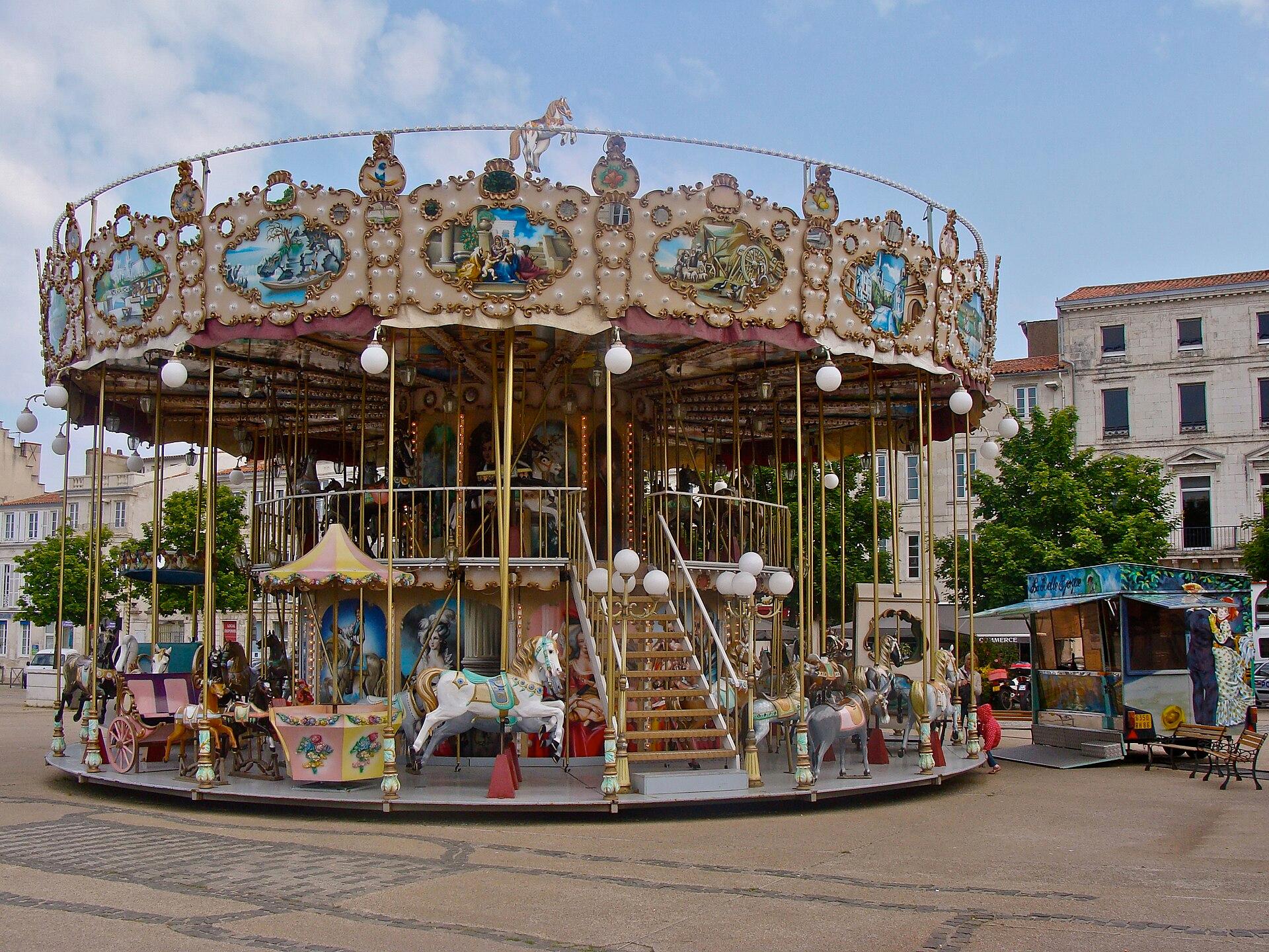 Carousel Horses jigsaw puzzle preview