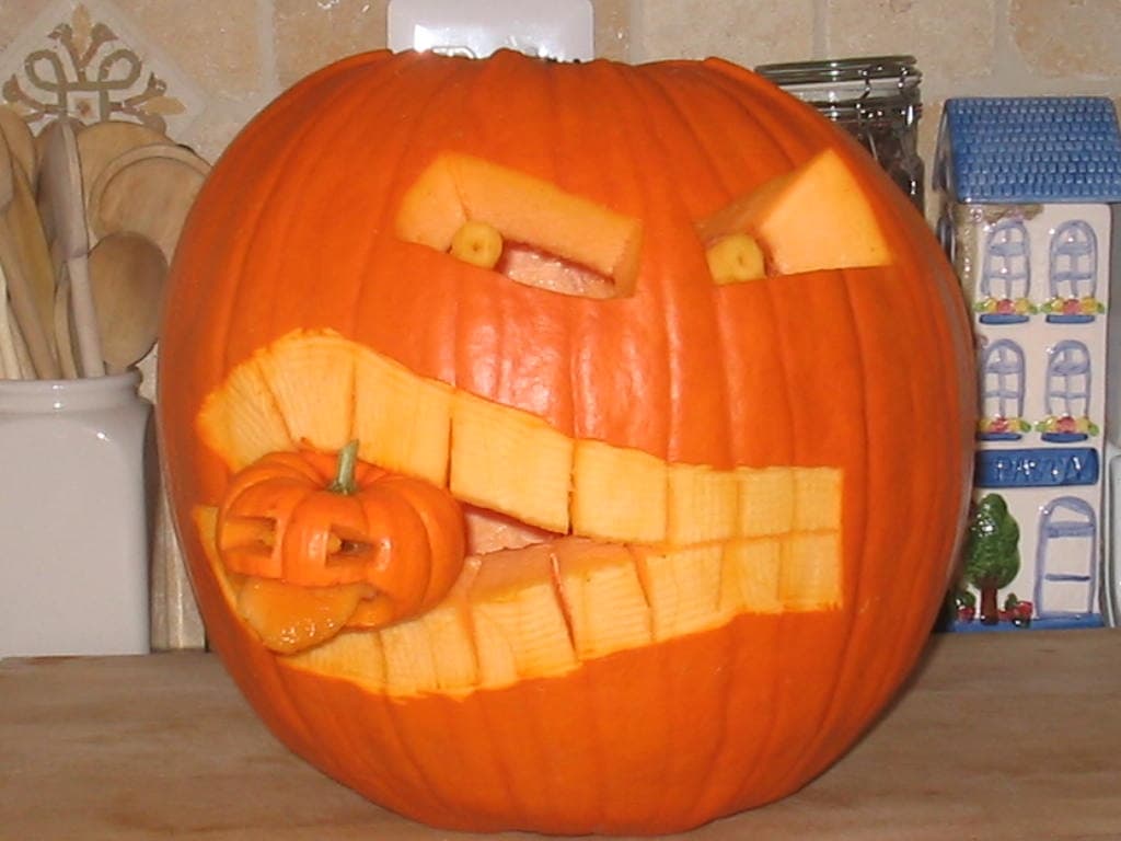 Carved Jack-o'-Lanterns jigsaw puzzle preview
