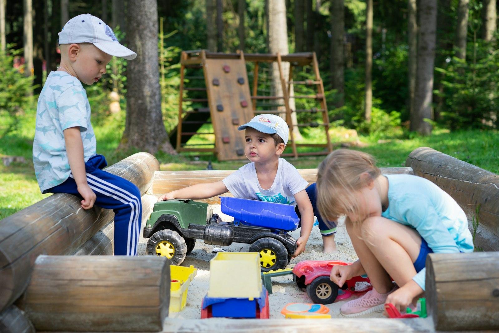 Childs On Playground jigsaw puzzle preview