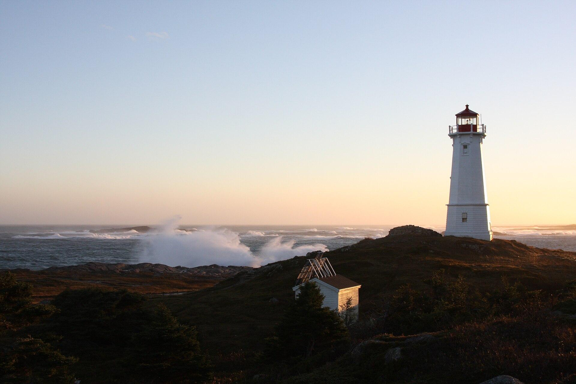 Coastal Lighthouse in a Storm jigsaw puzzle preview