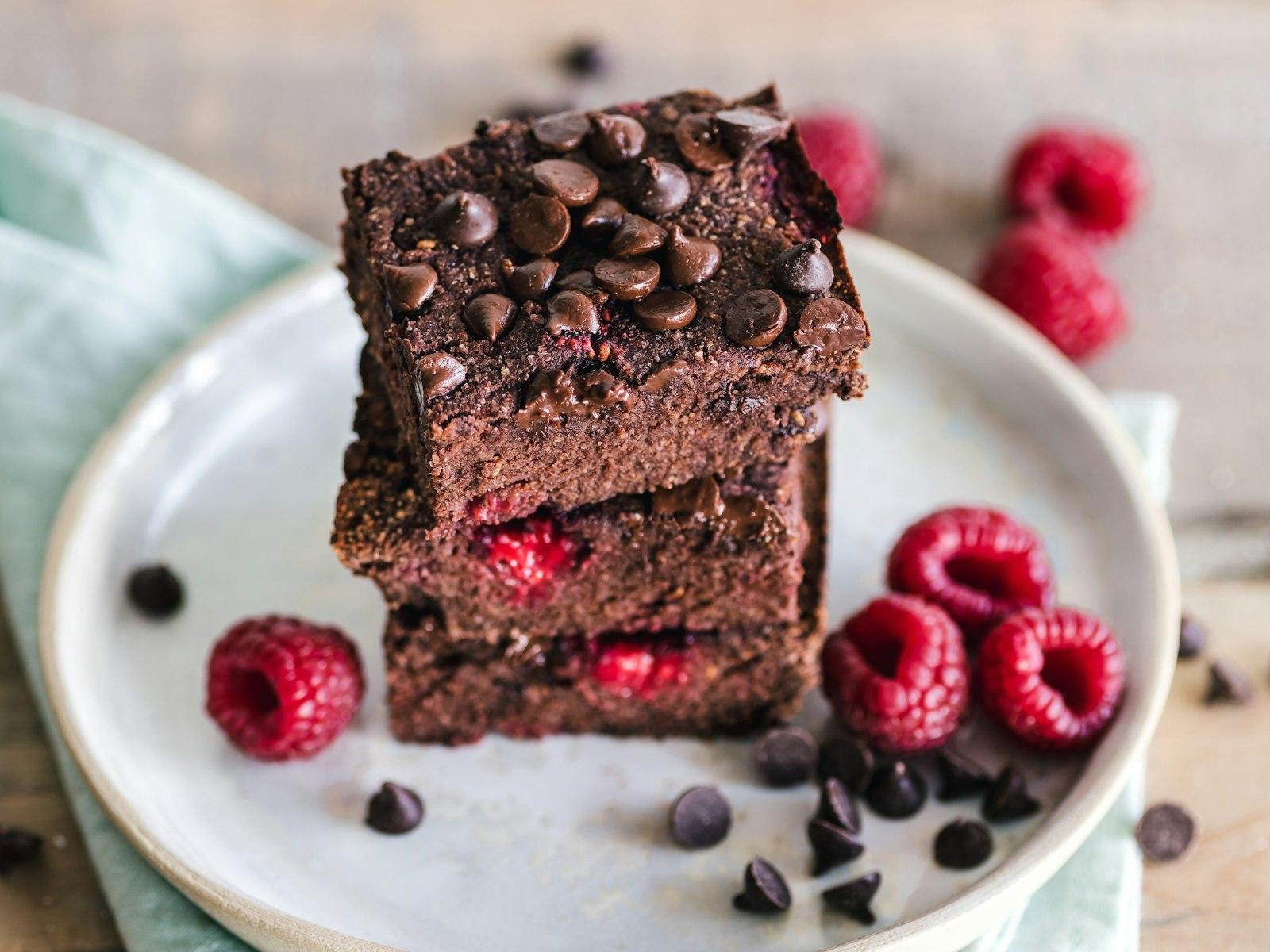 Coconut Flour Raspberry Brownies jigsaw puzzle preview