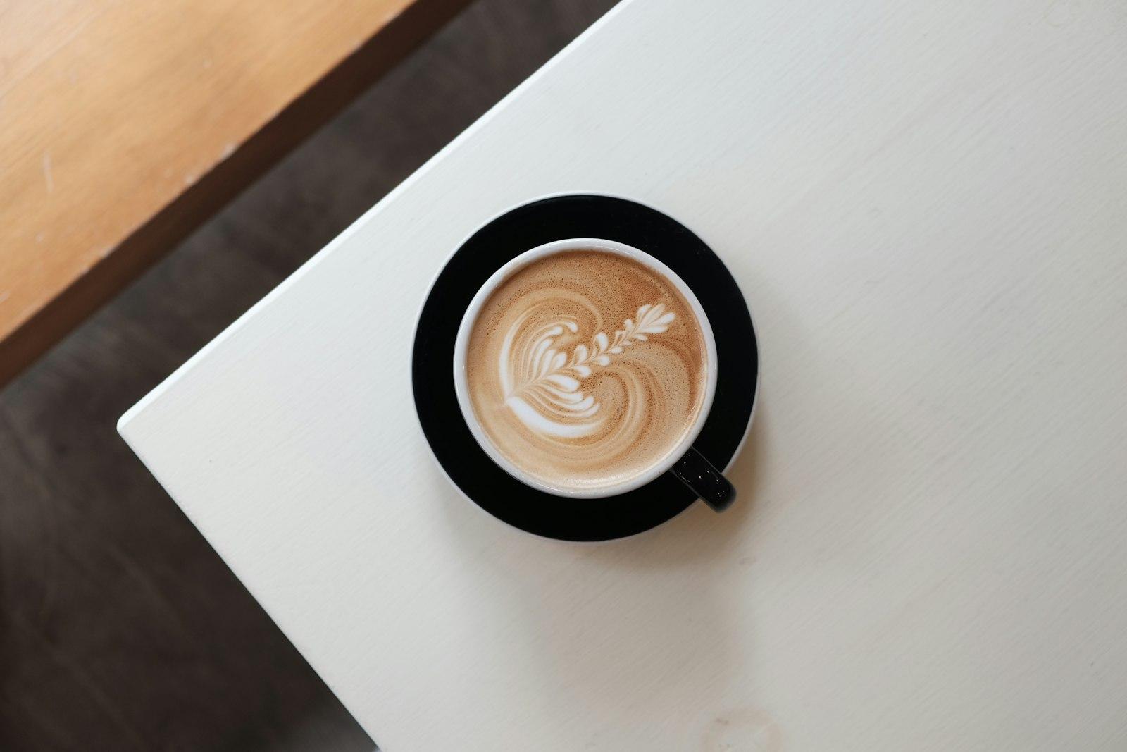 Coffee In Cup On White Surface jigsaw puzzle preview