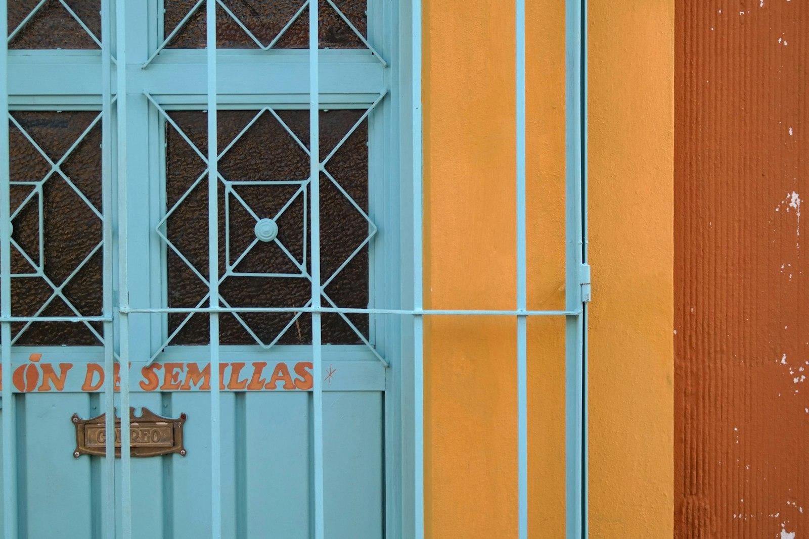 Colorful Door And Wall In Oaxaca, Mexico jigsaw puzzle preview