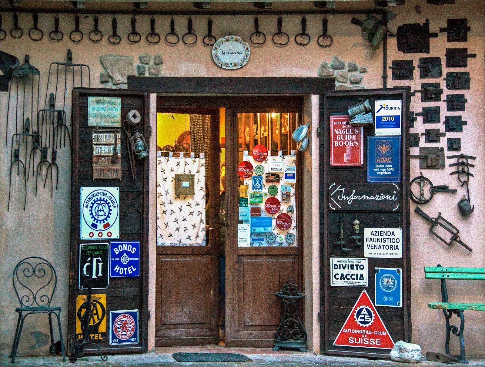 Colorful Doorway At Agriturismo Malvarina Near Ass jigsaw puzzle preview