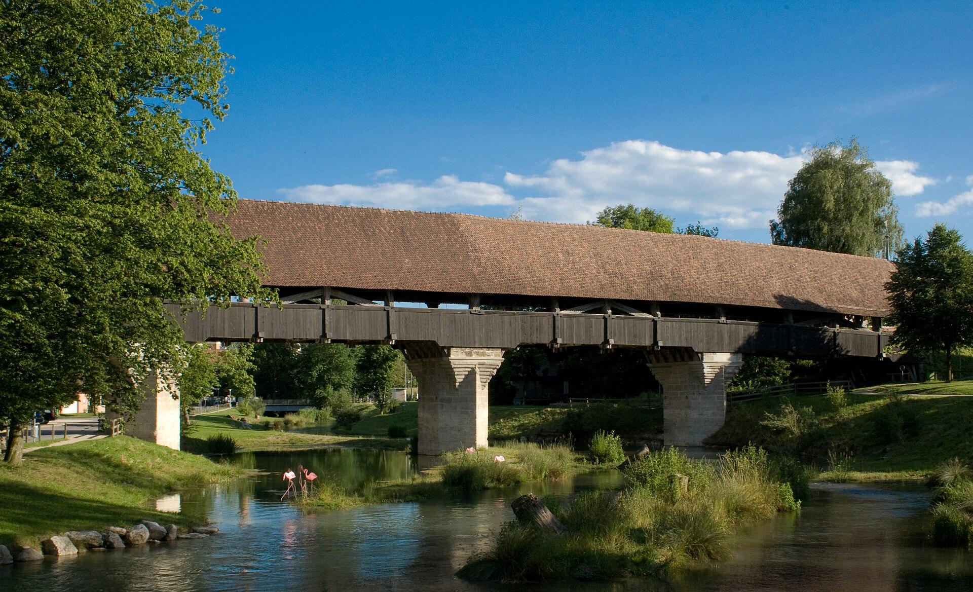 Covered Wooden Bridge jigsaw puzzle preview