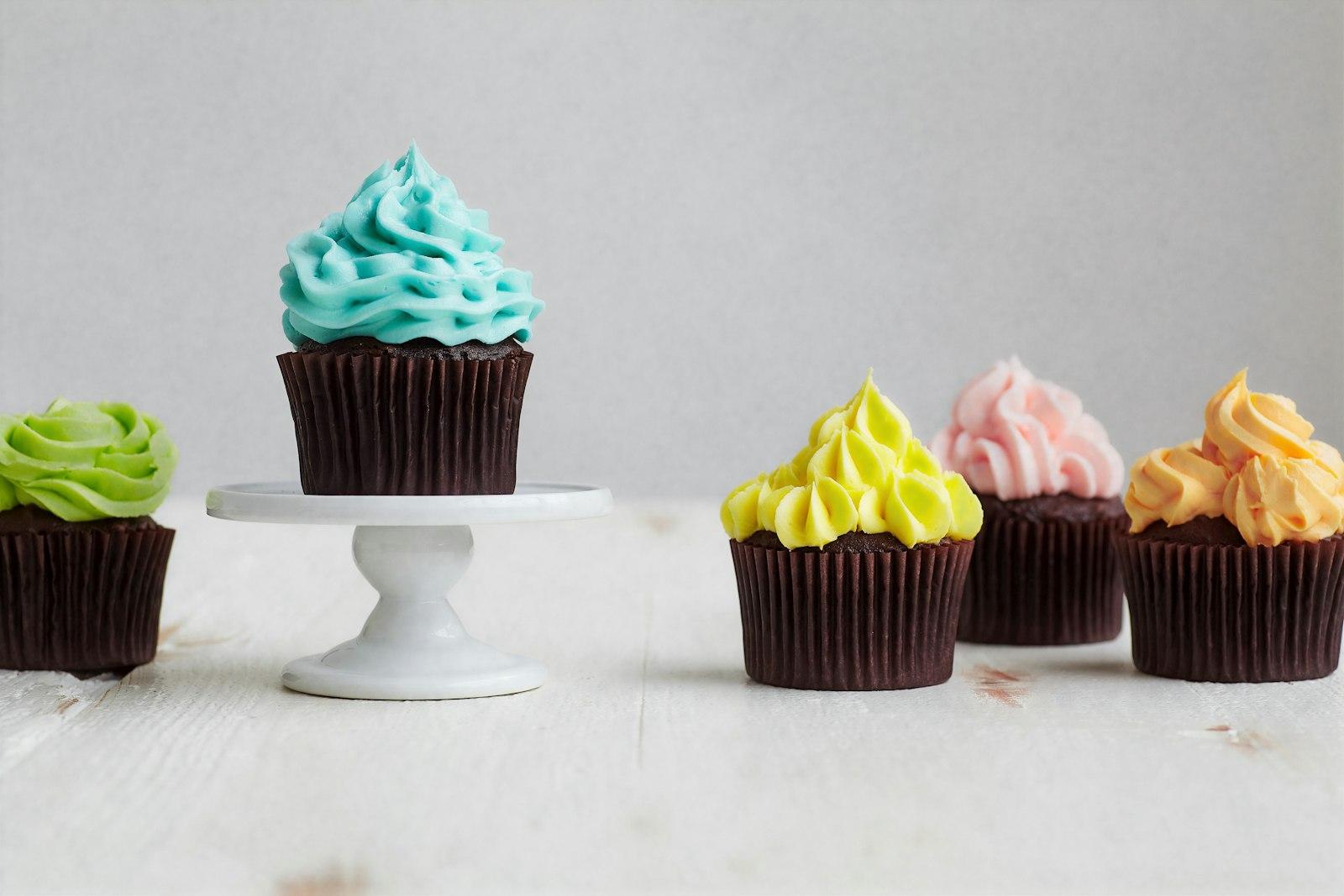 Cupcake With Pink Icing On Top jigsaw puzzle preview