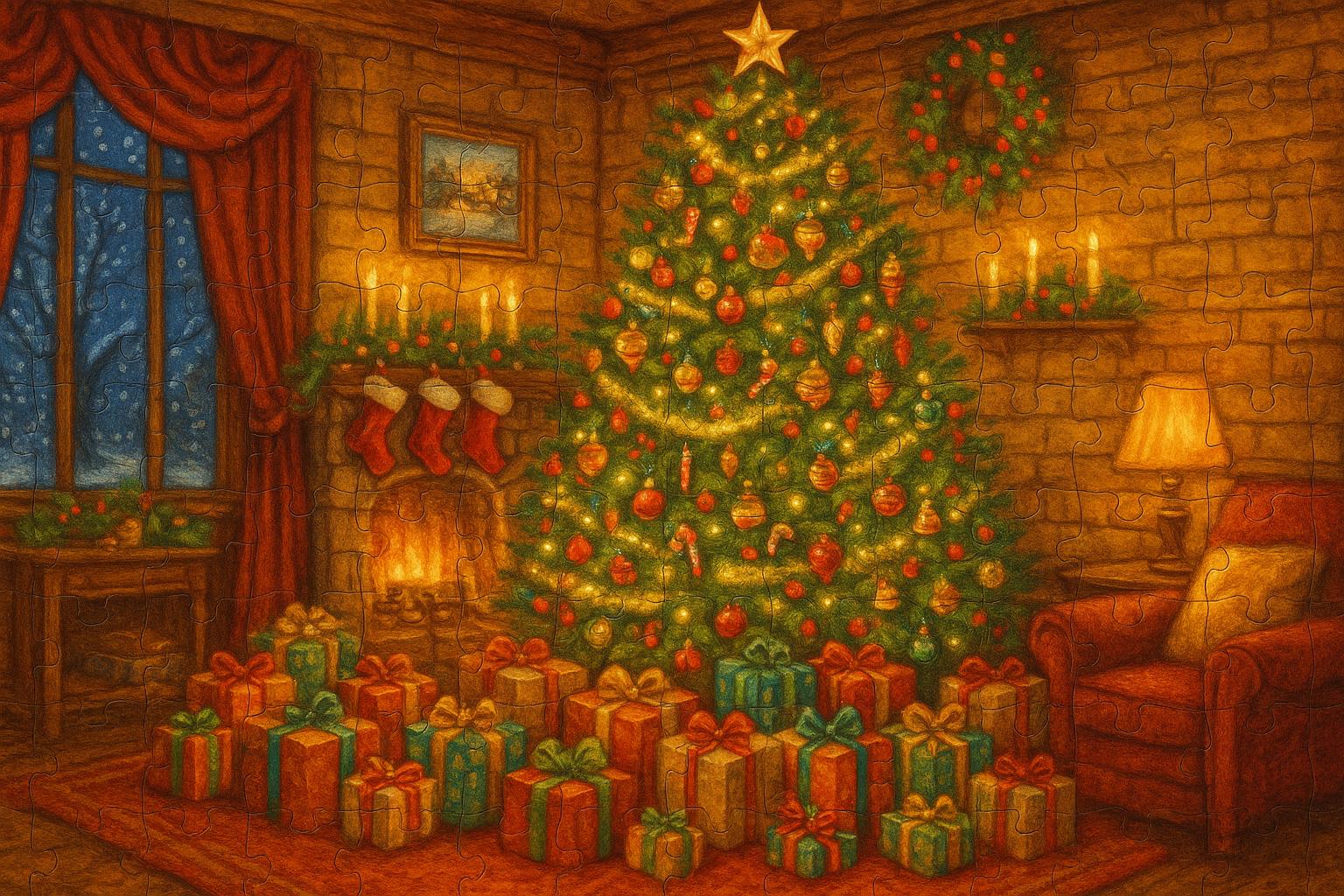 The Christmas Tree jigsaw puzzle preview