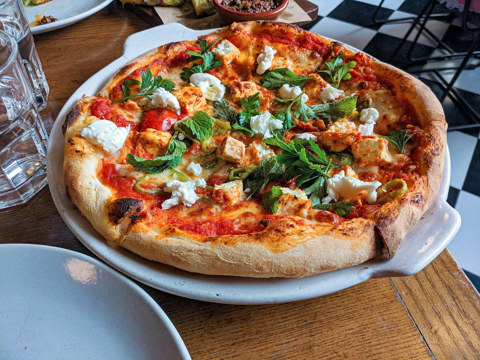 Delicious Veg Pizza jigsaw puzzle preview