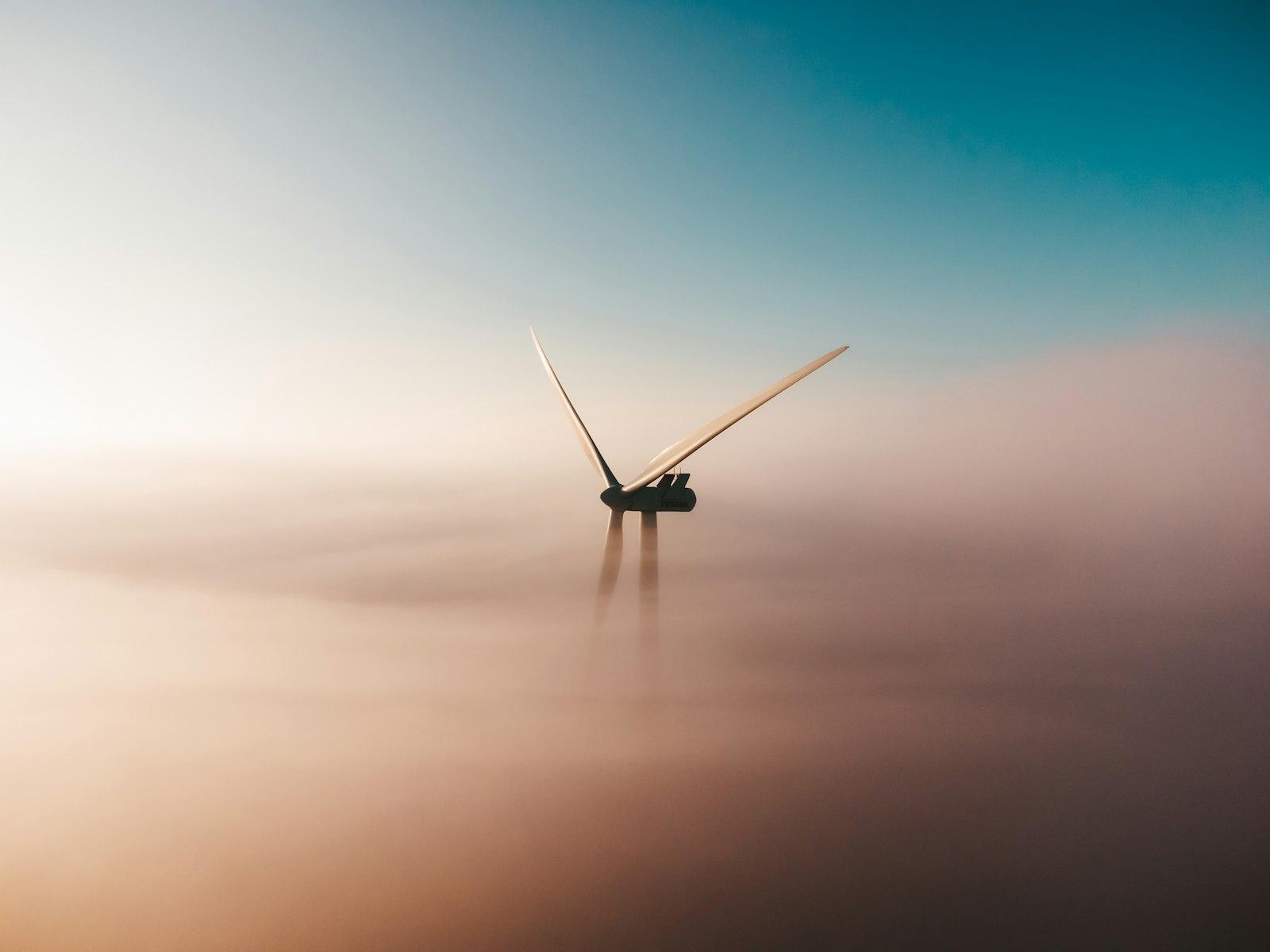Early Morning Windmill Sunrise In The Mist jigsaw puzzle preview