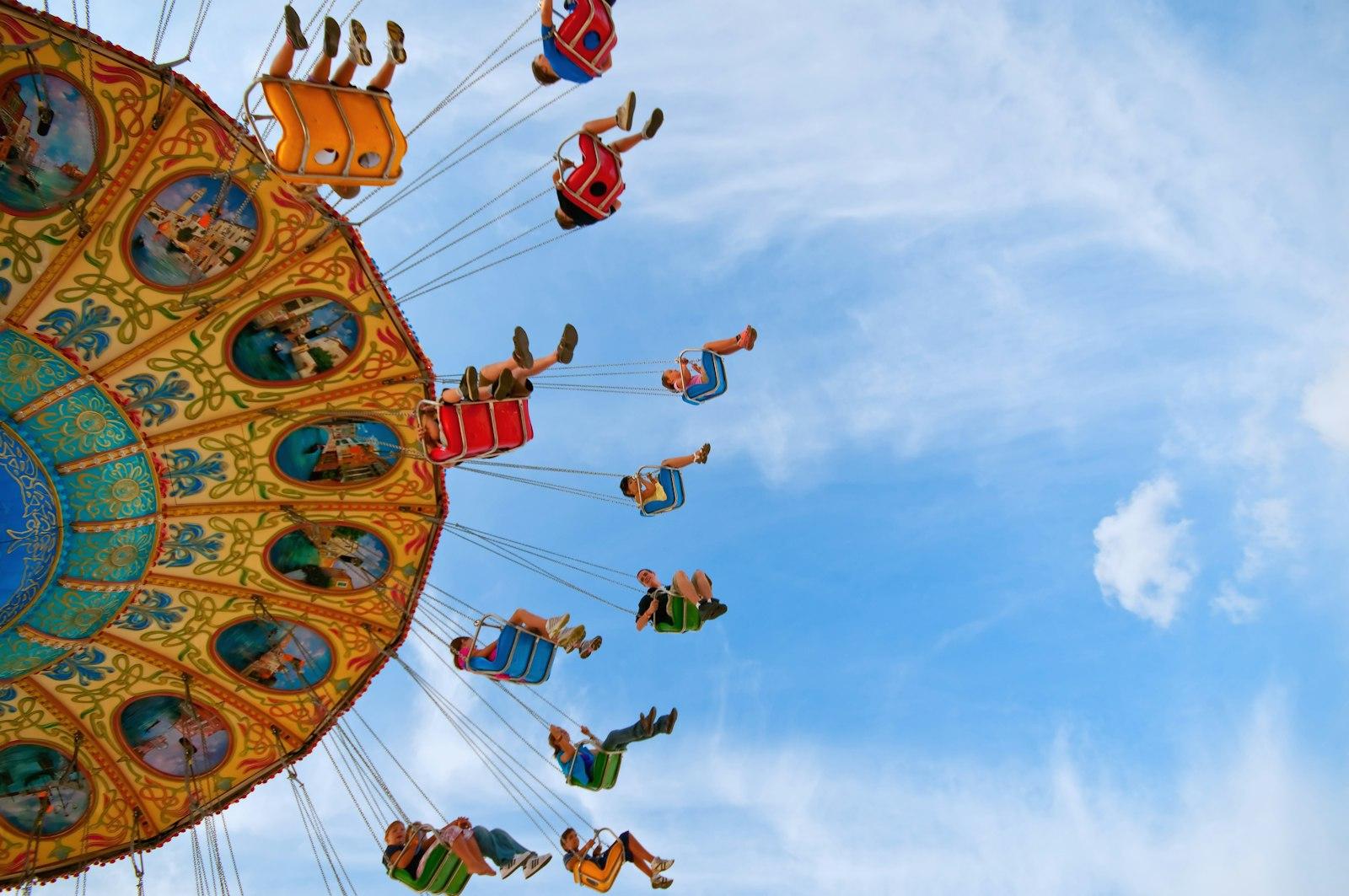 Fairground Swing Ride jigsaw puzzle preview