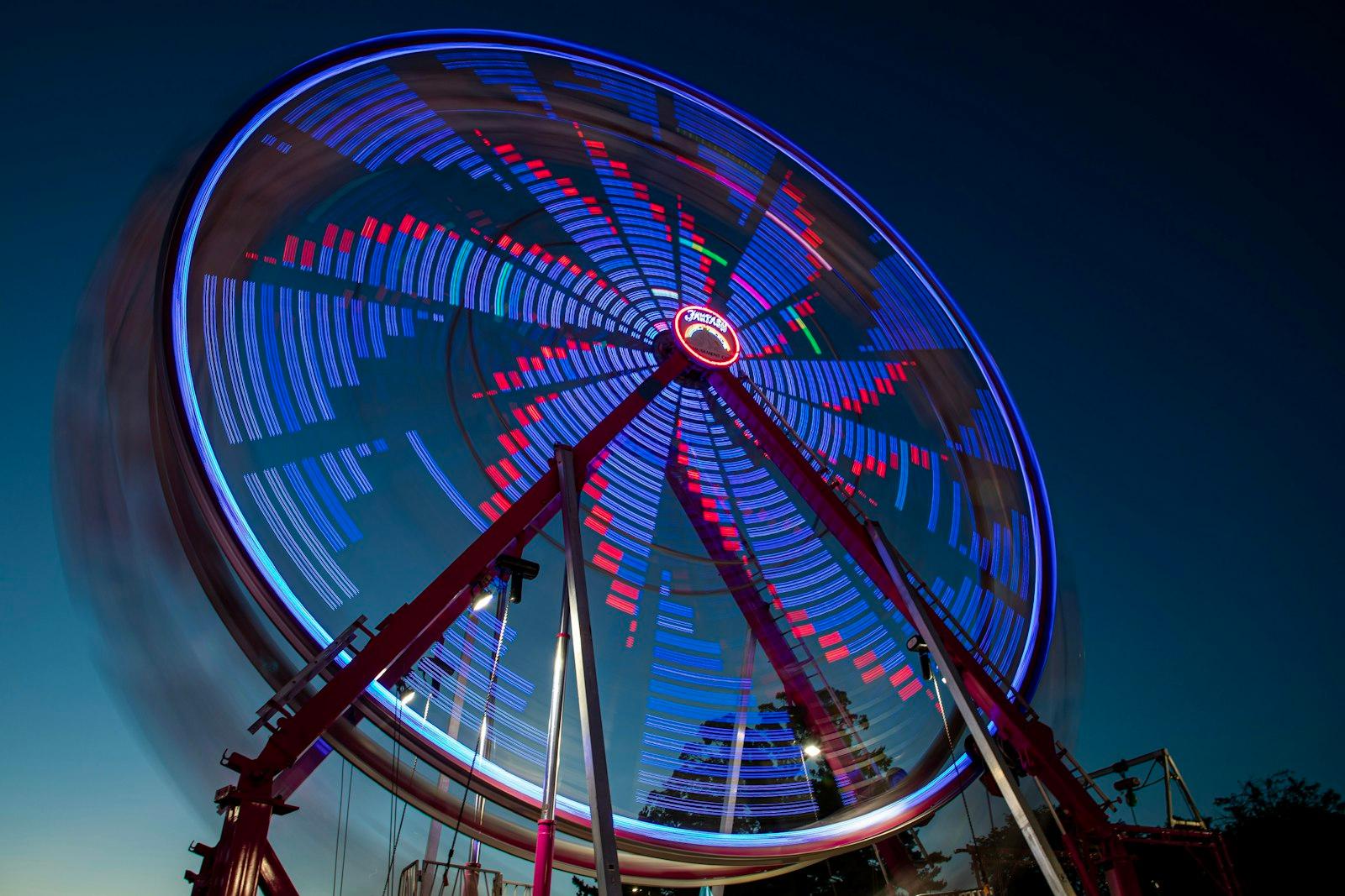 Feris Wheel Light jigsaw puzzle preview